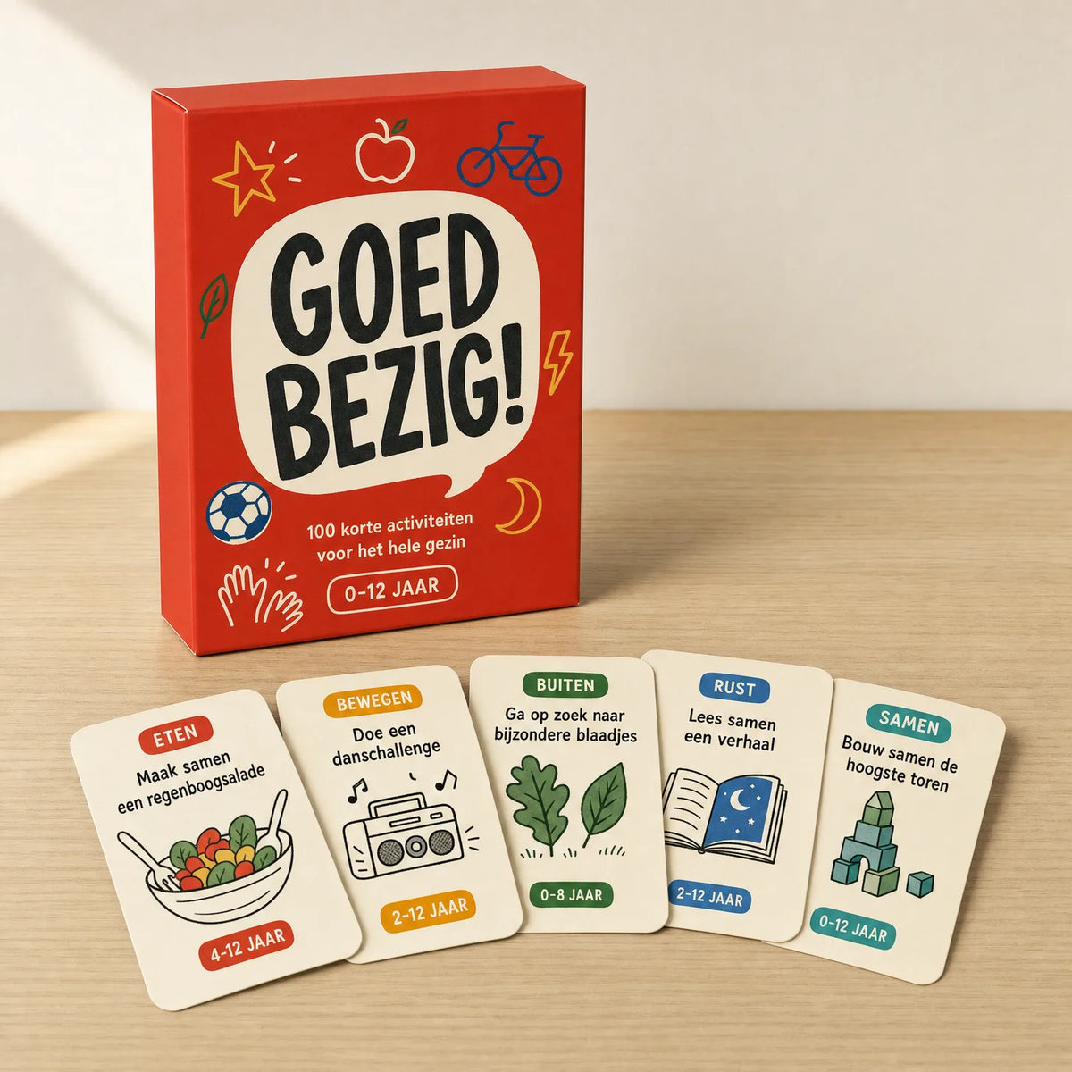 GOED BEZIG! 100 kaarten voor het hele gezin